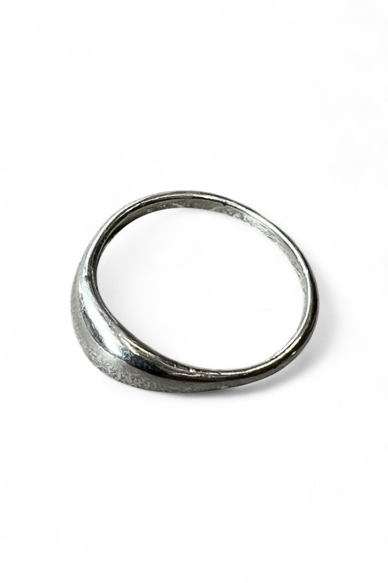 925 SILVER RING / SILVER  [SIZE: 16号 USED]