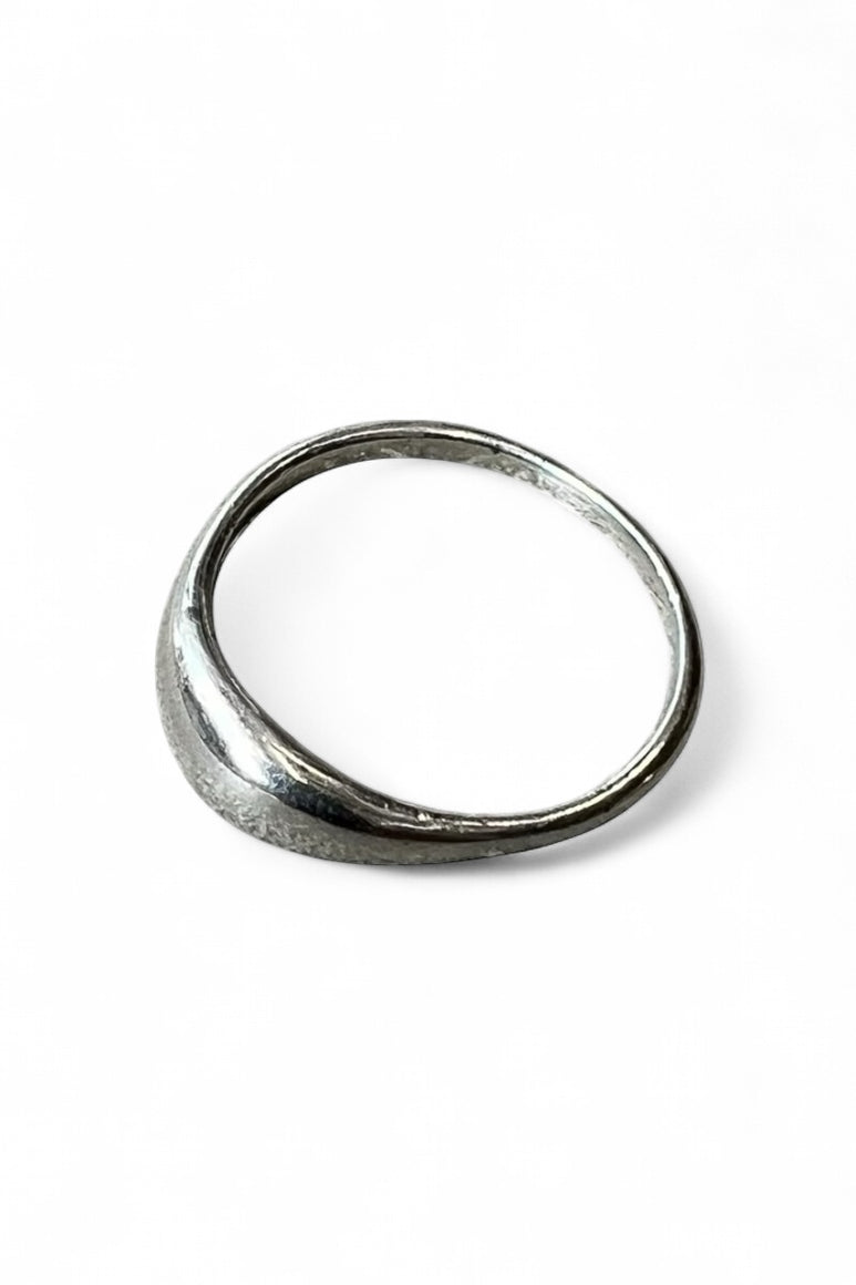 925 SILVER RING / SILVER  [SIZE: 16号 USED]