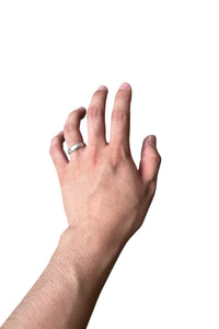 925 SILVER RING / SILVER  [SIZE: 15号 USED]