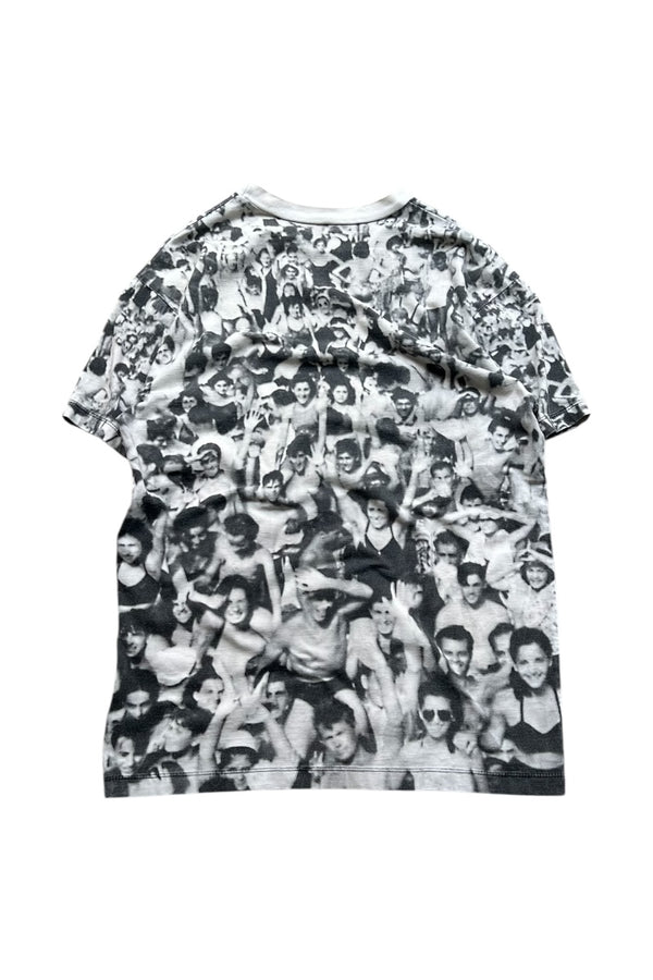 MADE IN USA PATTERN T-SHIRT / PATTERN [SIZE: S USED]