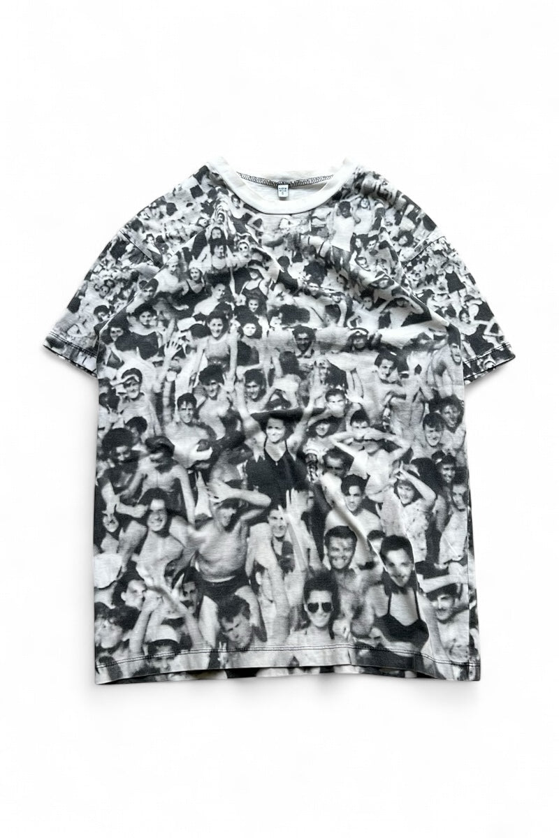 MADE IN USA PATTERN T-SHIRT / PATTERN [SIZE: S USED]