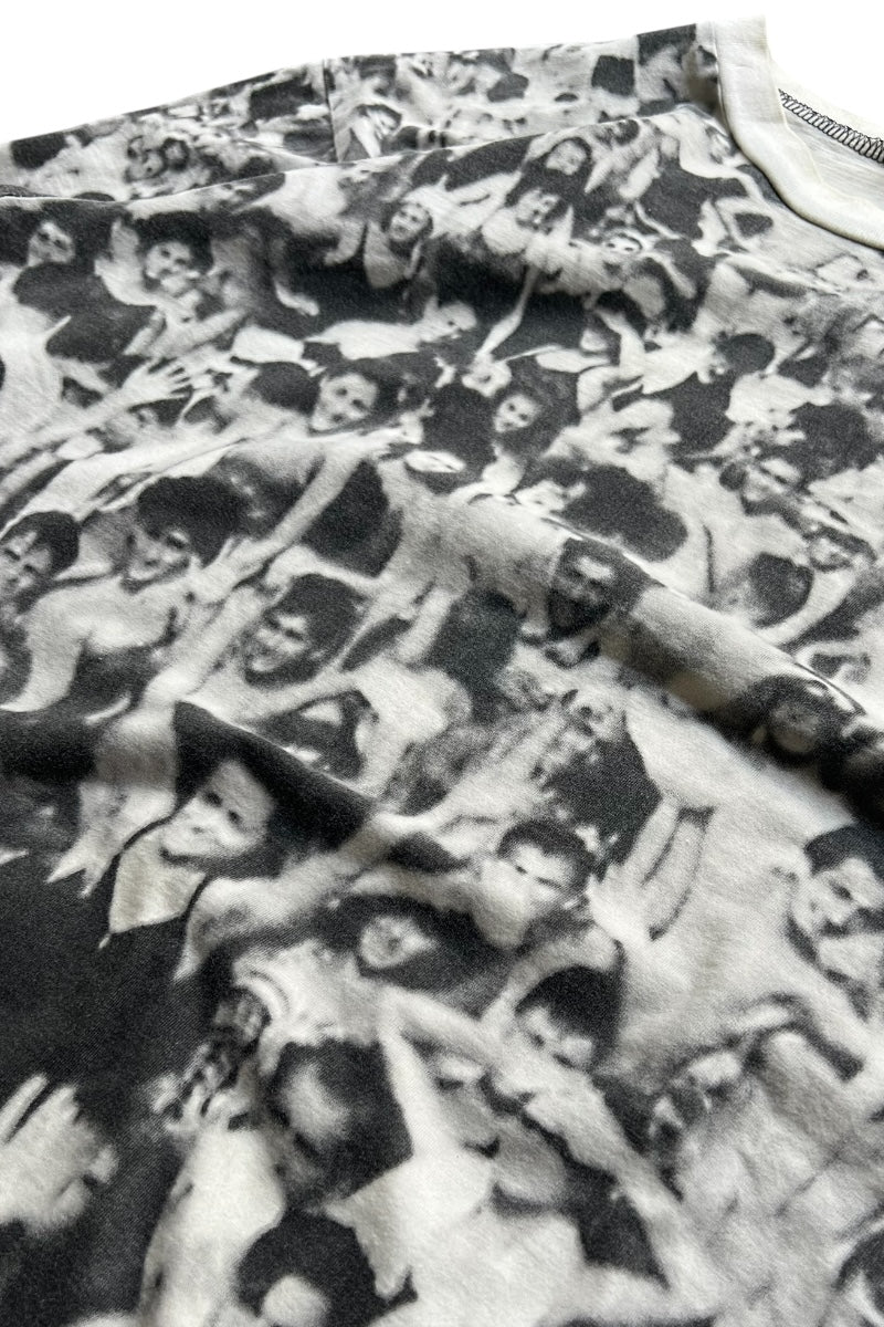 MADE IN USA PATTERN T-SHIRT / PATTERN [SIZE: S USED]