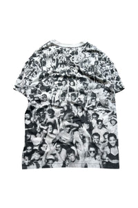 MADE IN USA PATTERN T-SHIRT / PATTERN [SIZE: S USED]