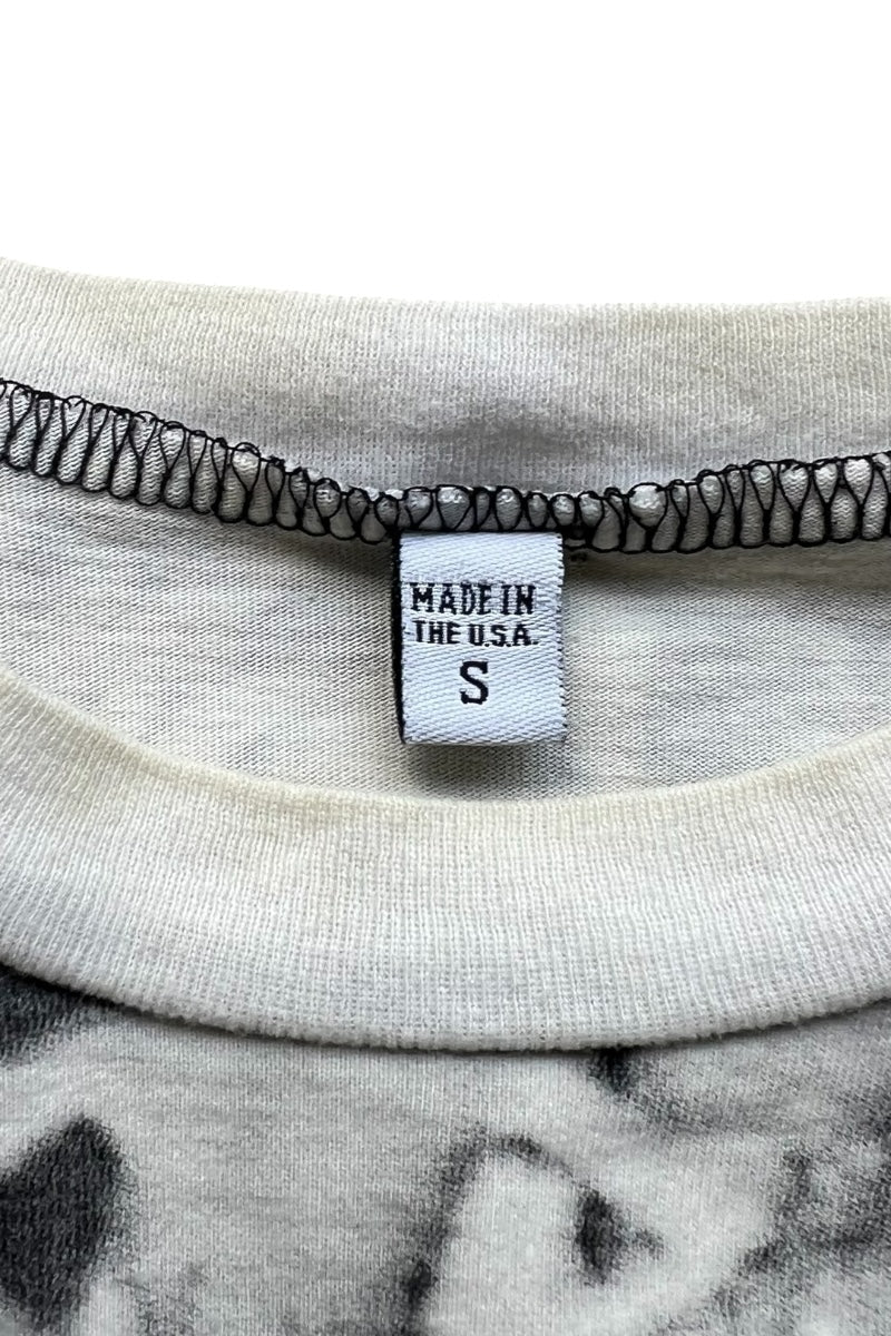 MADE IN USA PATTERN T-SHIRT / PATTERN [SIZE: S USED]