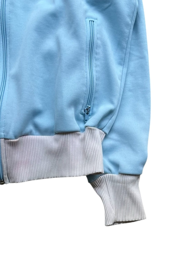 70'S TRACK JACKET / LIGHT BLUE [SIZE: L USED]