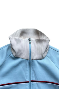 70'S TRACK JACKET / LIGHT BLUE [SIZE: L USED]