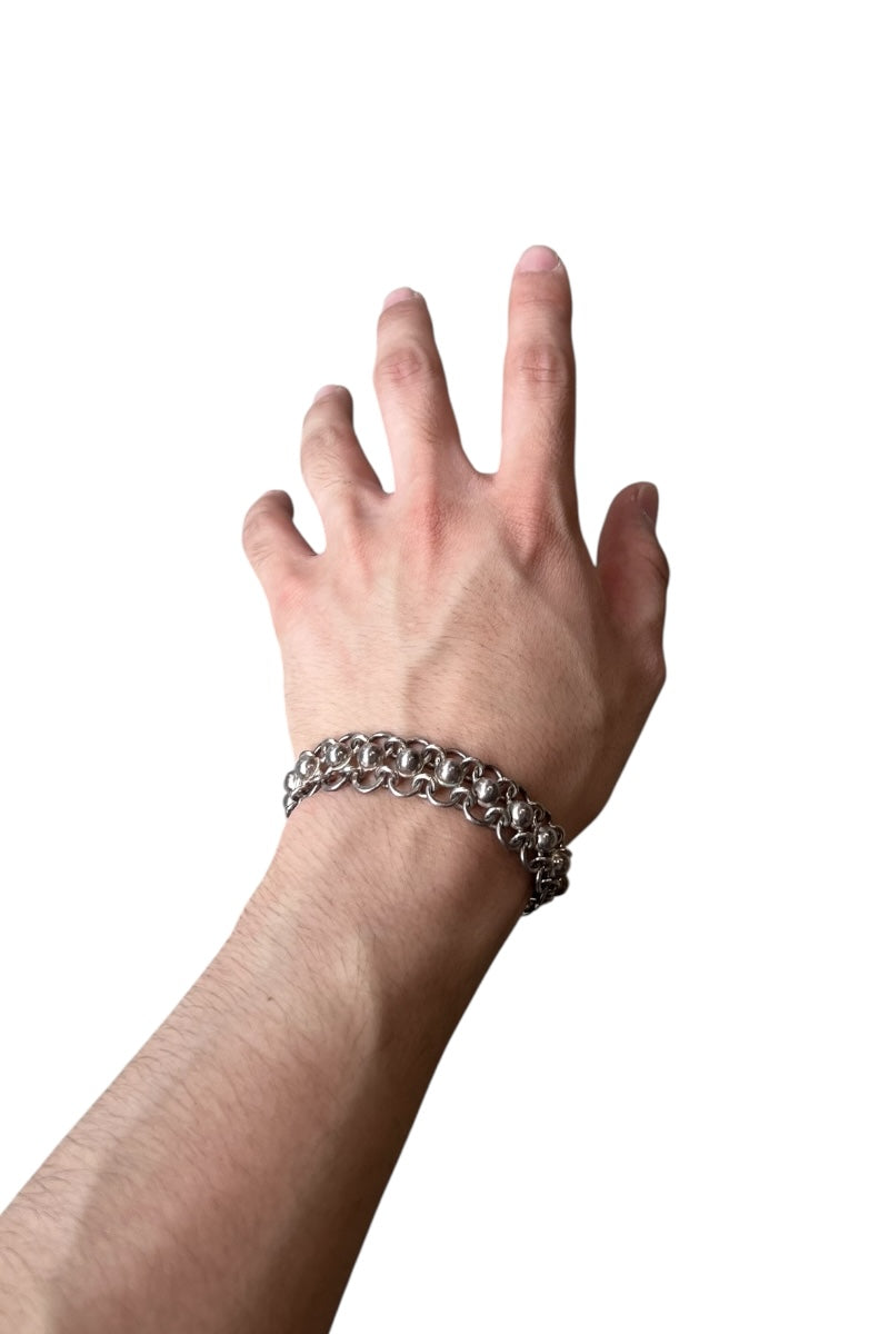 MADE IN MEXICO 925 SILVER BRACELET / SILVER [SIZE: ONE SIZE]