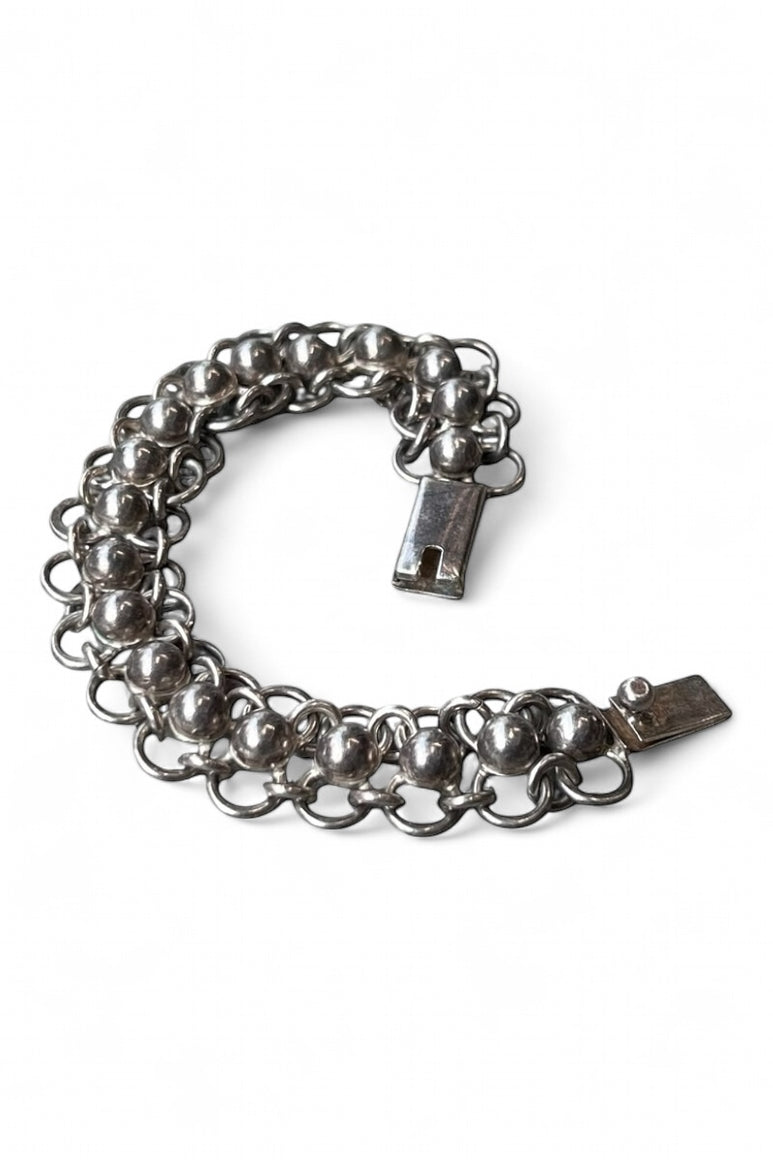 MADE IN MEXICO 925 SILVER BRACELET / SILVER [SIZE: ONE SIZE USED]