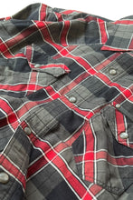 画像をギャラリービューアに読み込む, Y2K EARLY 00&#39;S  L/S CHECK WESTERN SHIRT / CHECK [SIZE: M USED]
