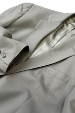 画像をギャラリービューアに読み込む, MADE IN USA 80&#39;S WOOL TAILORED JACKET / KHAKI [SIZE: L USED]
