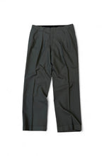 画像をギャラリービューアに読み込む, MADE IN USA 80&#39;S WOOL 2 TUCKS SLACKS / KHAKI [SIZE: L USED]
