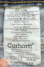 画像をギャラリービューアに読み込む, MADE IN MEXICO Y2K 07&#39;S DENIM PAINTER PANTS / BLUE [SIZE: 33 USED]
