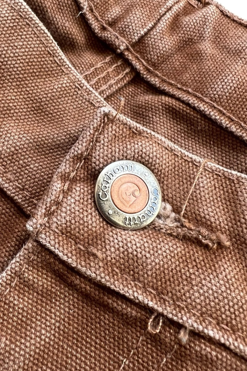 DOUBLE KNEE DUCK PANTS FADED BROWN / BROWN [SIZE: M USED]