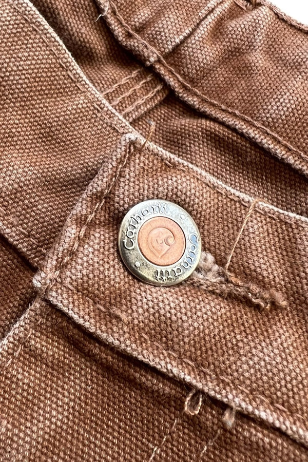 DOUBLE KNEE DUCK PANTS FADED BROWN / BROWN [SIZE: M USED]