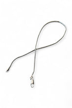 画像をギャラリービューアに読み込む, MADE IN ITALY 925 SILVER SNAKE CHAIN ANKLET / SILVER [SIZE: ONE SIZE USED]
