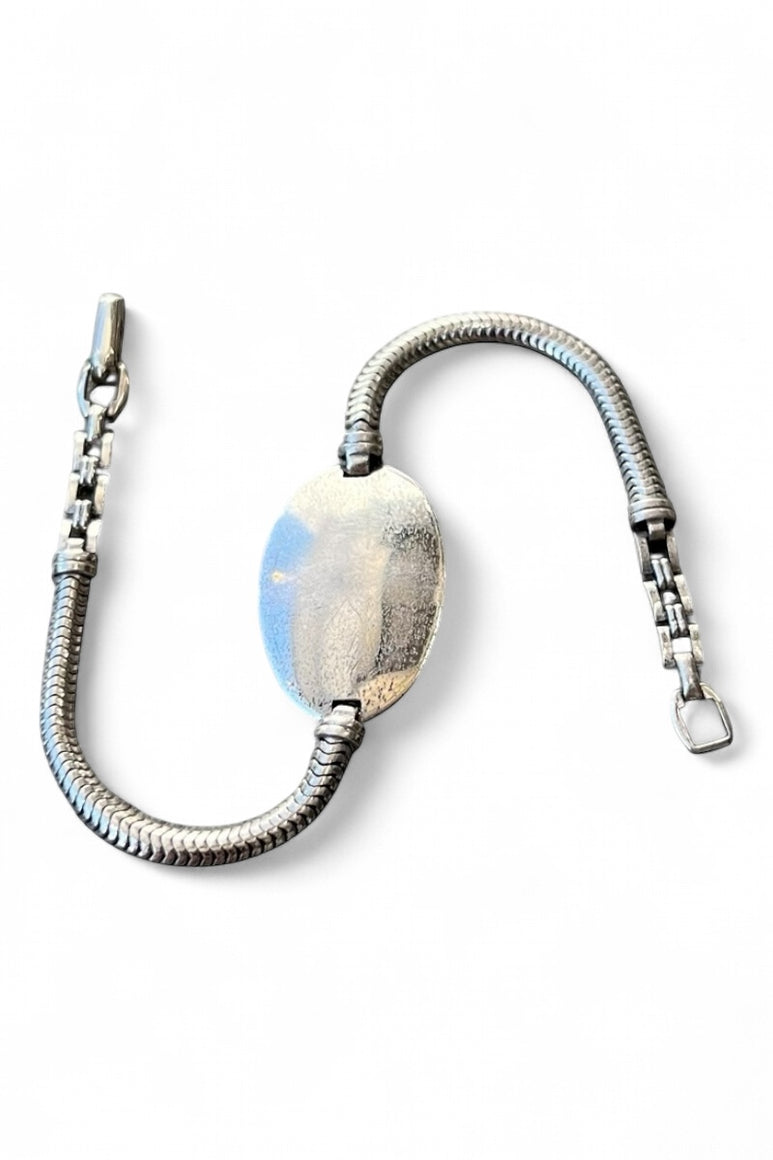 STERING SILVER BRACELET / SILVER [SIZE: ONE SIZE USED]