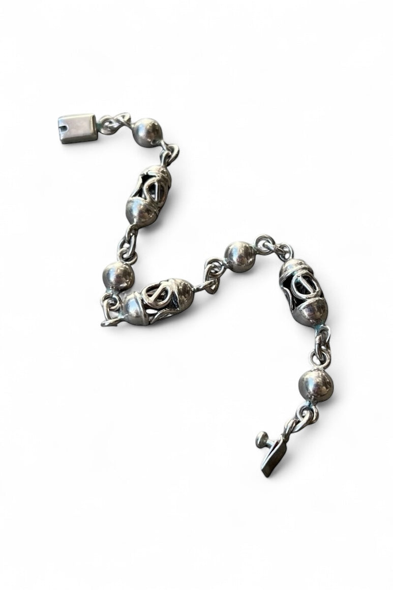 MADE IN MEXICO 925 SILVER BRACELET / SILVER [SIZE: ONE SIZE USED]