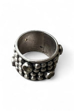 画像をギャラリービューアに読み込む, 925 SILVER RING W/STONE / SILVER  [SIZE: 13号 USED]
