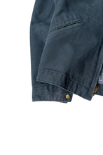 画像をギャラリービューアに読み込む, MADE IN USA 07&#39;S USW DETROIT JACKET W/BLANKET LINER / BLACK [SIZE: XL USED]
