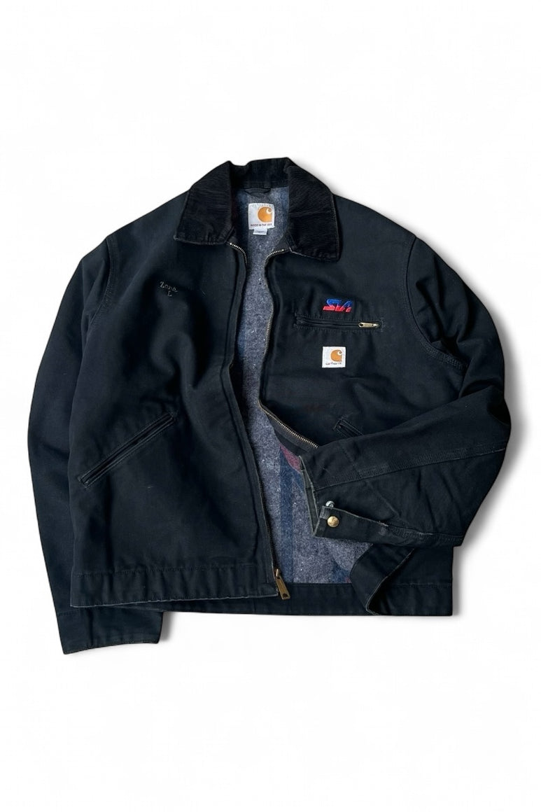 MADE IN USA 18'S DETROIT JACKET W/BLANKET LINER / BLACK [SIZE: M USED]