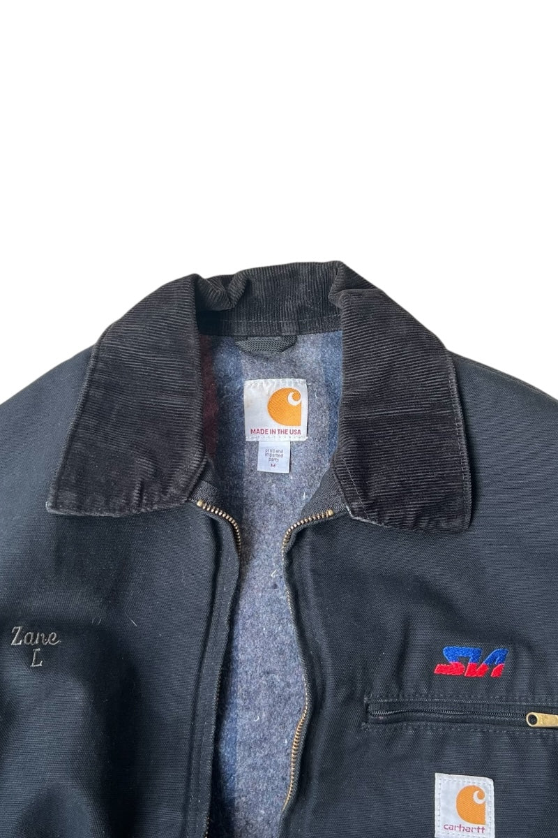 MADE IN USA 18'S DETROIT JACKET W/BLANKET LINER / BLACK [SIZE: M USED]