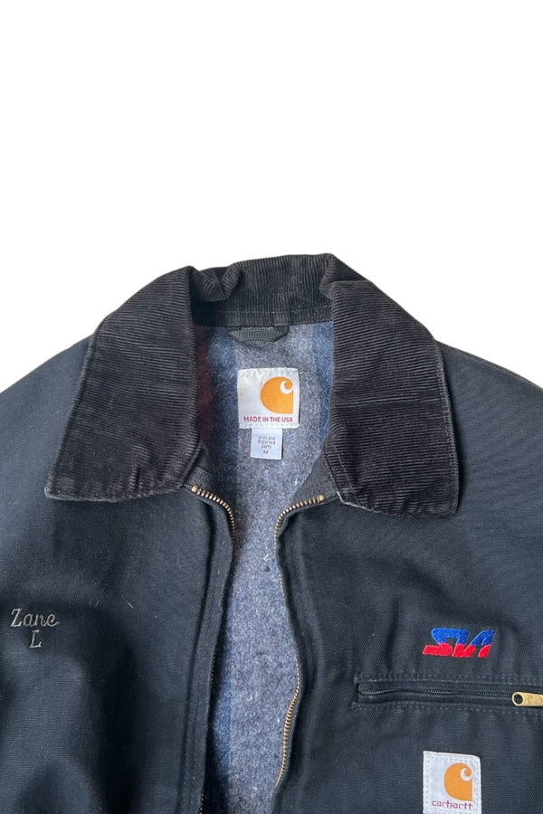 MADE IN USA 18'S DETROIT JACKET W/BLANKET LINER / BLACK [SIZE: M USED]