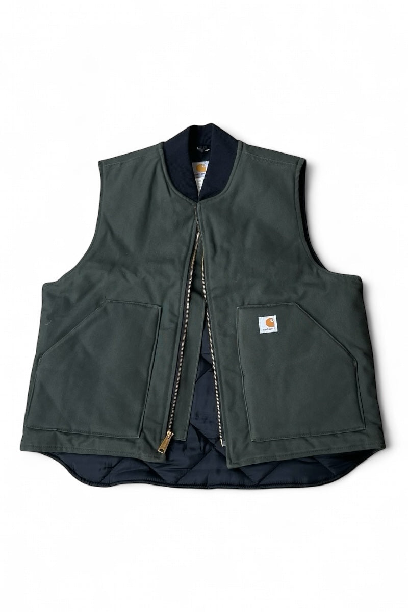 07'S DUCK VEST / KHAKI [SIZE: L USED]