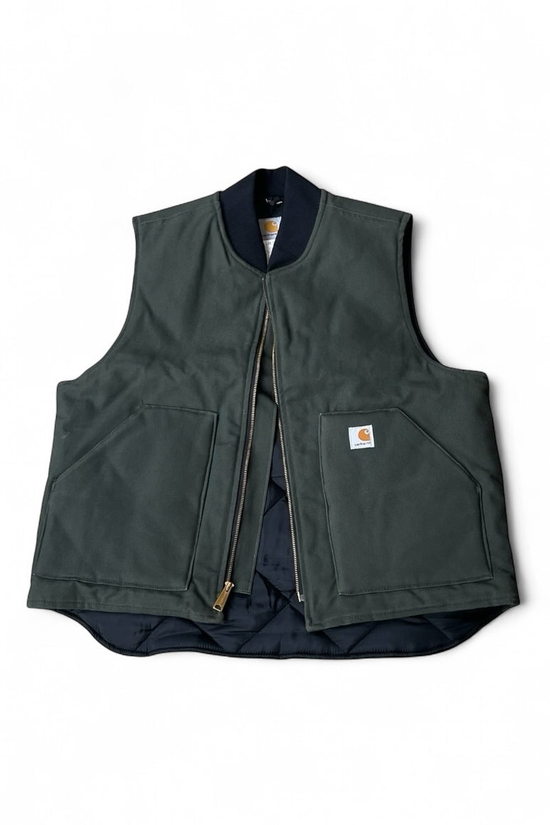 07'S DUCK VEST / KHAKI [SIZE: L USED]
