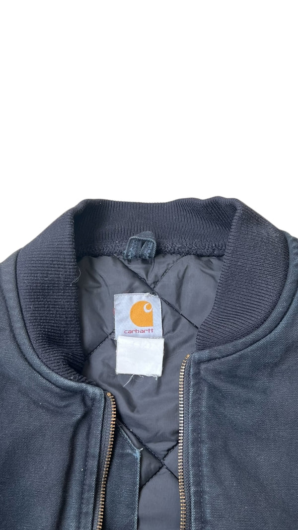 90'S FADED BLACK DUCK VEST / BLACK [SIZE: L USED]