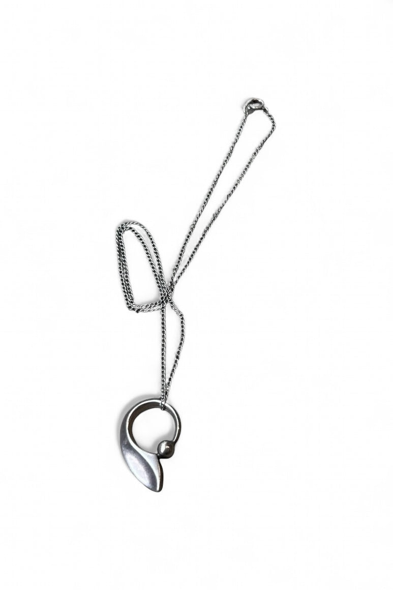 MADE IN MEXICO STERLING SILVER PENDANT NECKLACE / SILVER [SIZE: ONE SIZE USED]