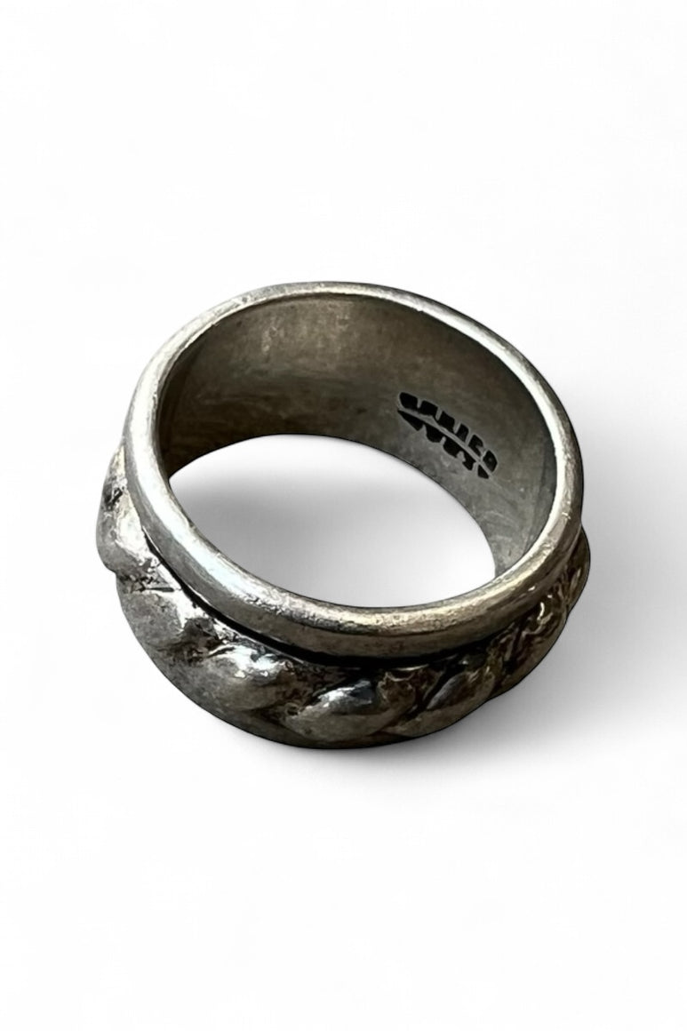 MADE IN MEXICO 925 SILVER RING / SILVER  [SIZE: 13号 USED]