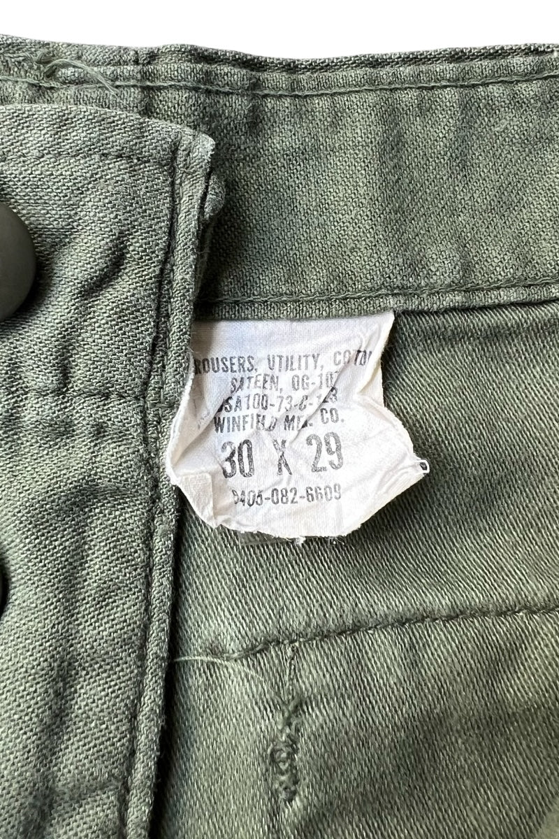 73'S OG107 BAKER PANTS / KHAKI [SIZE: 33 USED]