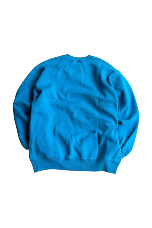 MADE IN USA 90'S MICKEY NEW JERSEY SWEATSHIRT / BLUE [SIZE: L USED]