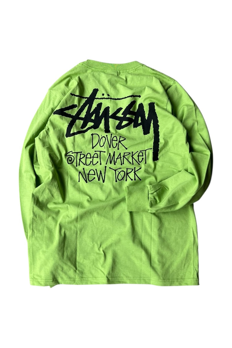 DOVER STREET MARKET NYC L/S T-SHIRT / NEON [SIZE: S DEADSTOCK/NOS]