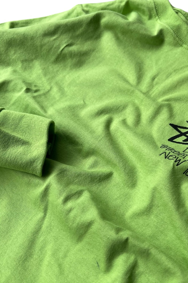 DOVER STREET MARKET NYC L/S T-SHIRT / NEON [SIZE: S DEADSTOCK/NOS]