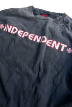 画像をギャラリービューアに読み込む, 90&#39;S L/S LOGO SKATEBOARING T-SHIRT / BLACK [SIZE: M USED]
