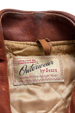 画像をギャラリービューアに読み込む, 50-60&#39;S SUEDE LEATHER JACKET / BROWN [SIZE: M USED]
