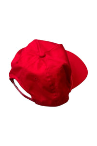90'S VOLVO 6 PANEL CAP / RED [SIZE: ONE SIZE USED]