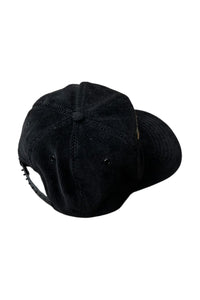 90'S CORDUROY CAMEL ADVERTISING CAP / BLACK [SIZE: ONE SIZE USED]