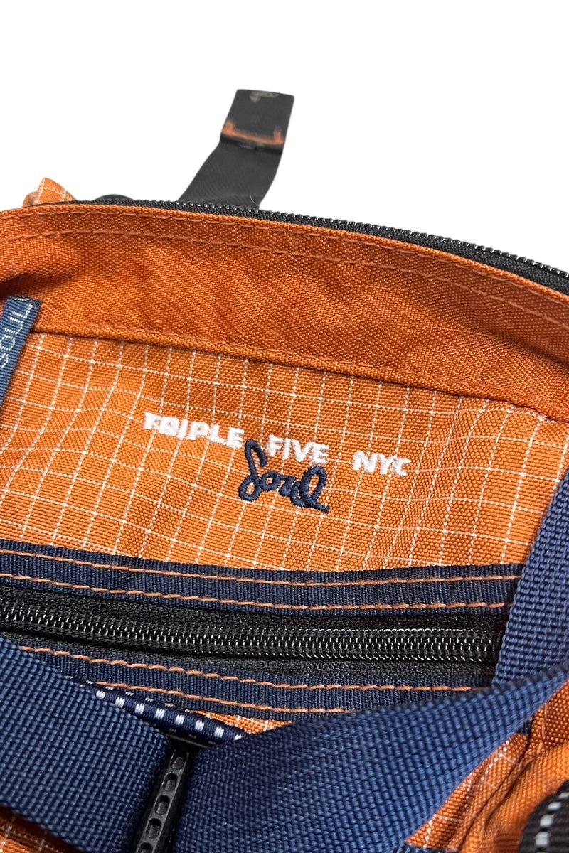 Y2K EARLY 00'S BACKPACK / ORANGE [SIZE: ONE SIZE USED]