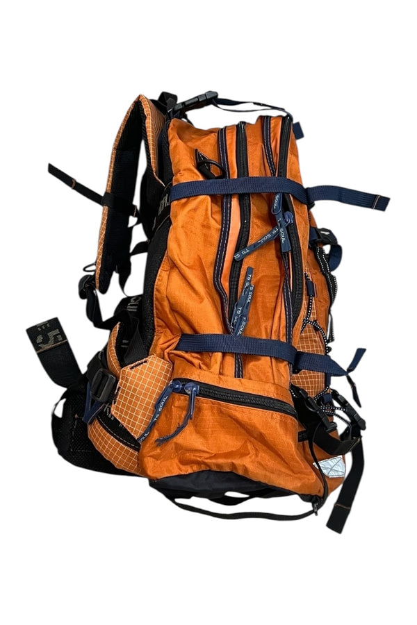 Y2K EARLY 00'S BACKPACK / ORANGE [SIZE: ONE SIZE USED]