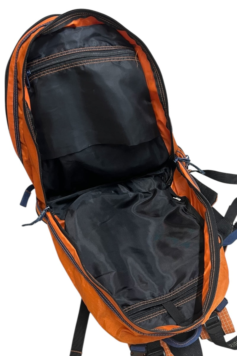 Y2K EARLY 00'S BACKPACK / ORANGE [SIZE: ONE SIZE USED]
