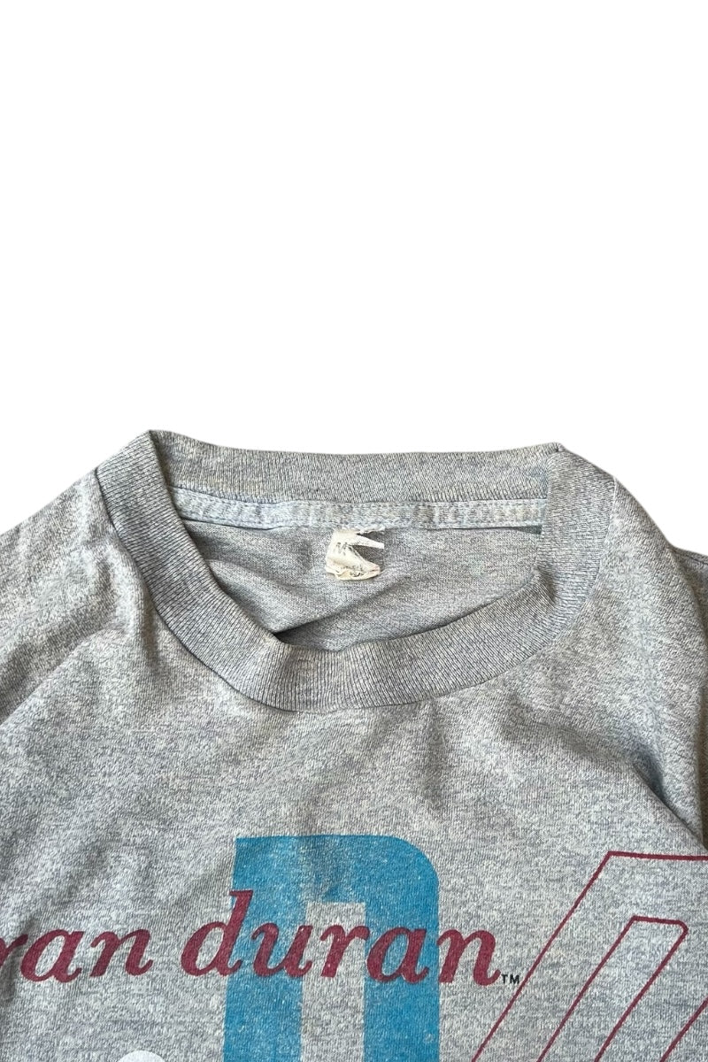 MADE IN USA 84'S DURAN DURAN MUSIC T-SHIRT / GRAY [SIZE: M USED]