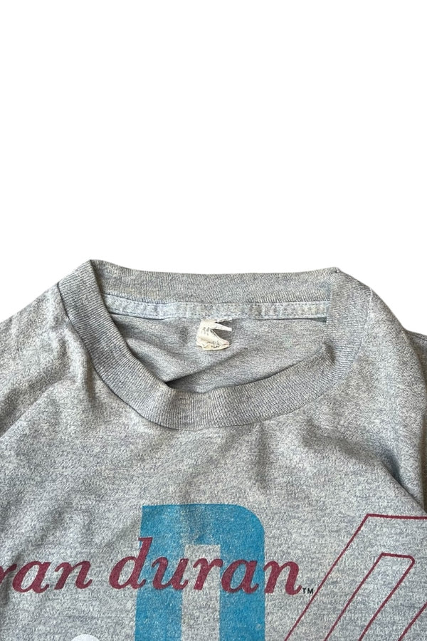 MADE IN USA 84'S DURAN DURAN MUSIC T-SHIRT / GRAY [SIZE: M USED]