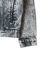 画像をギャラリービューアに読み込む, MADE IN USA 80&#39;S 70507 0253 DENIM JACKET / BLACK [SIZE: XS USED]
