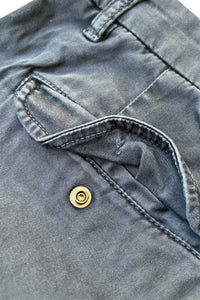 ERGONOMIC FIT CARGO PANTS / NAVY [SIZE: 48 USED]