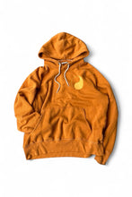 画像をギャラリービューアに読み込む, WORK SHOP MADE IN PORTUGAL LOGO HOODIE SWEATSHIRT / ORANGE [SIZE: 50 USED]
