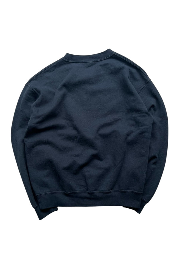 90'S-Y2K LOS FUXXIN'ANGELES MESSAGE SWEATSHIRT / BLACK [SIZE: M USED]