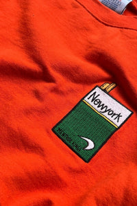 NEW PORT PARODY SWEATSHIRT / ORANGE [SIZE: L USED]