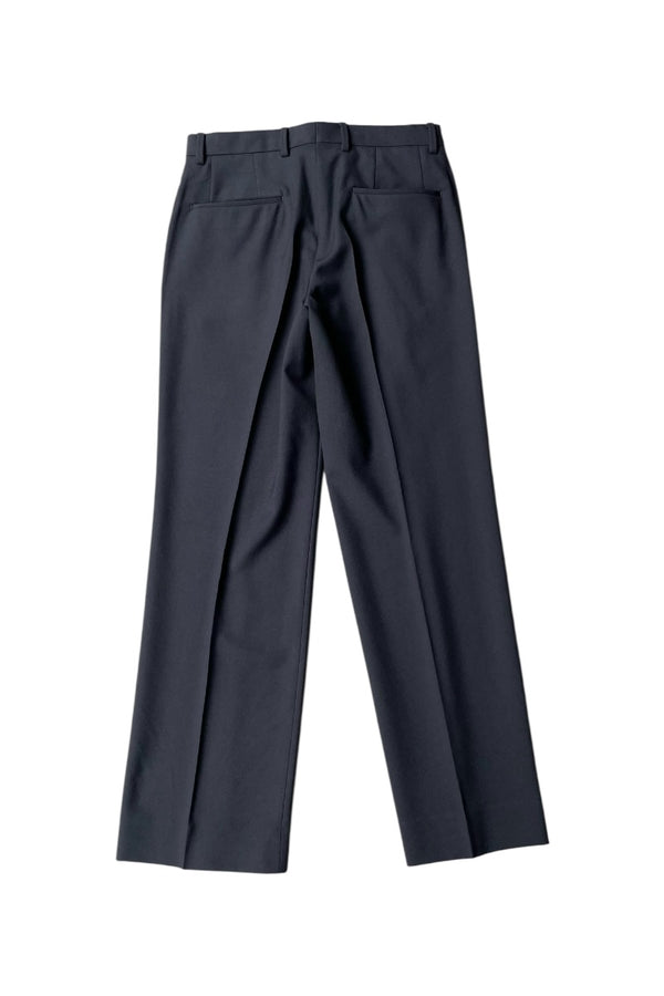 TEN WOOL POLYESTER TWILL / BLACK